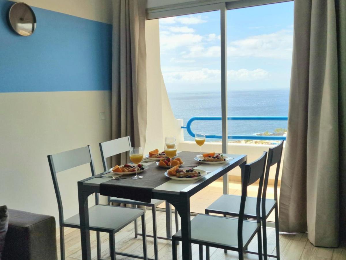 Lovely Blue Studio With Ocean View And Pool, Paraiso 918 Costa Adeje  Exterior foto