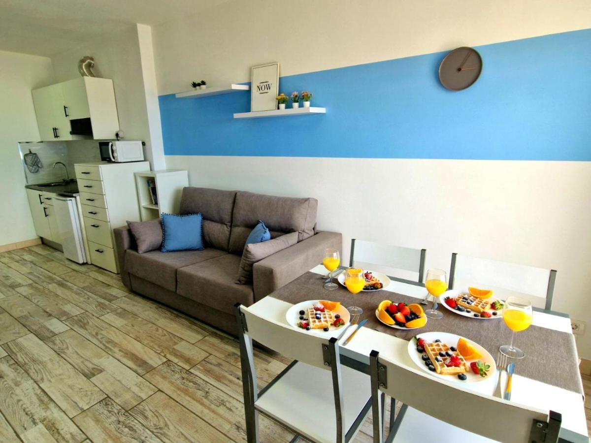 Lovely Blue Studio With Ocean View And Pool, Paraiso 918 Costa Adeje  Exterior foto