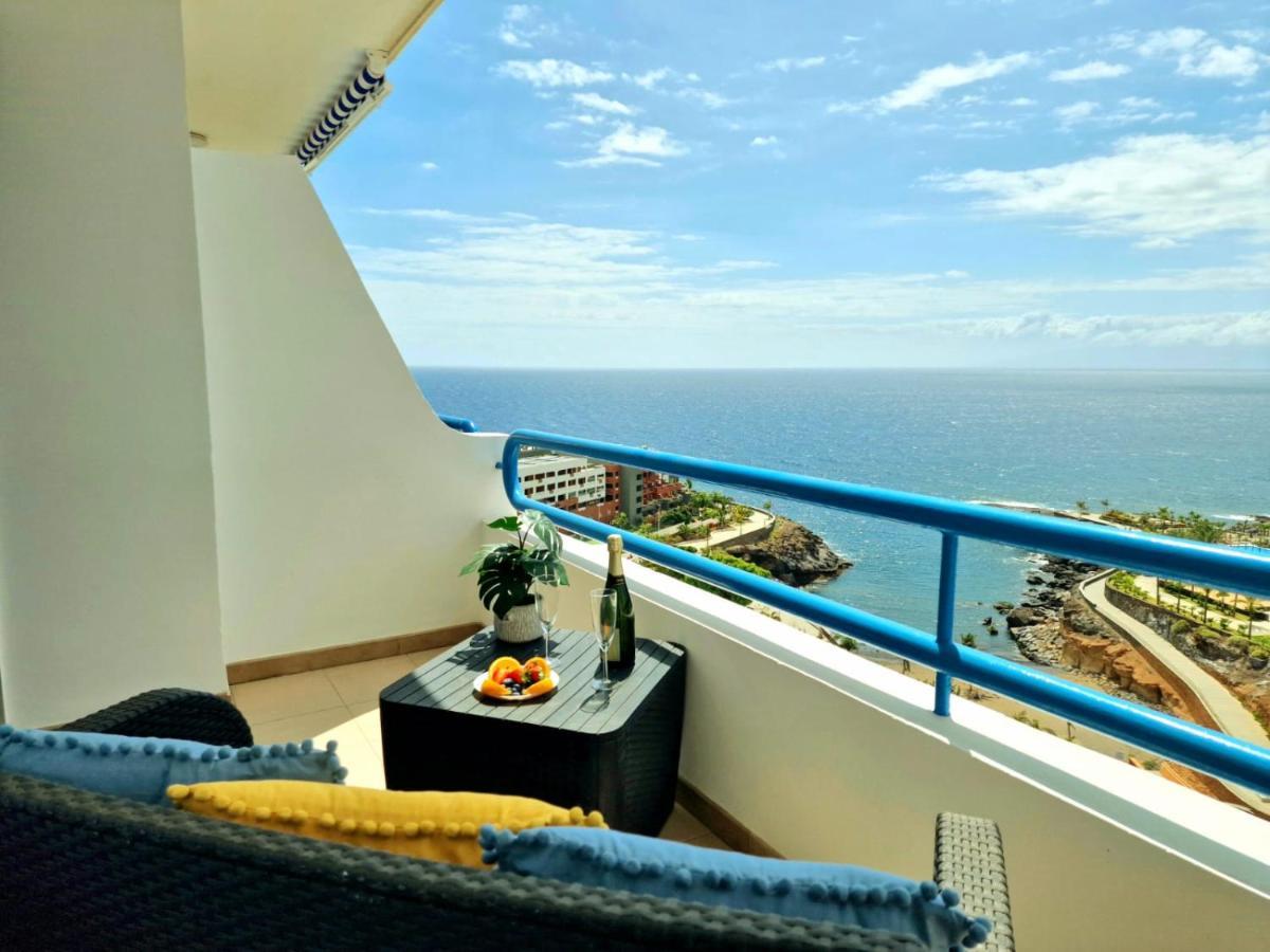 Lovely Blue Studio With Ocean View And Pool, Paraiso 918 Costa Adeje  Exterior foto