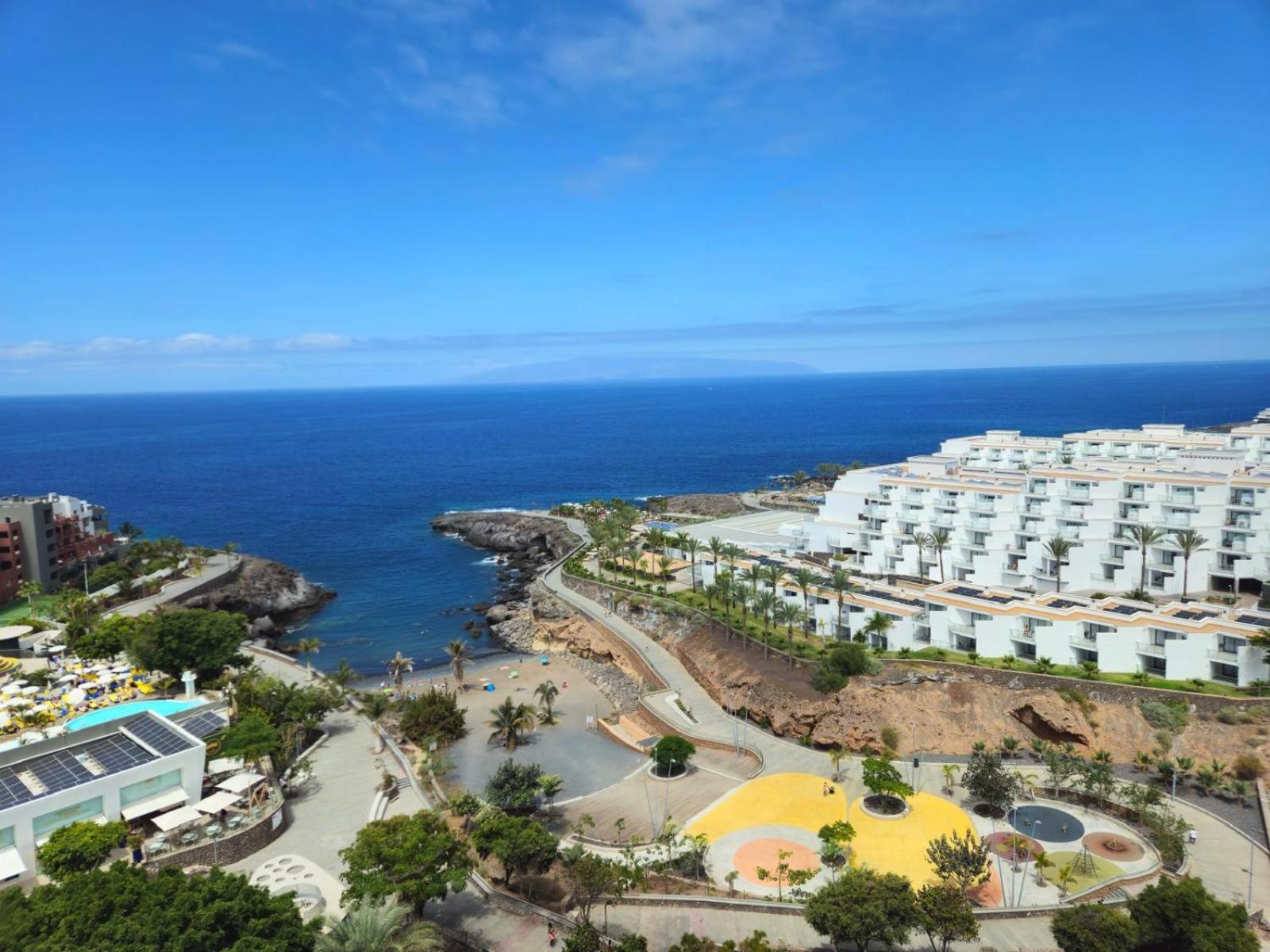 Lovely Blue Studio With Ocean View And Pool, Paraiso 918 Costa Adeje  Exterior foto
